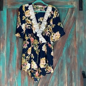 Floral Romper